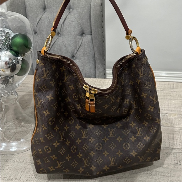 Louis Vuitton Classic Brown Monogram Hobo Bag - Picture 1 of 12